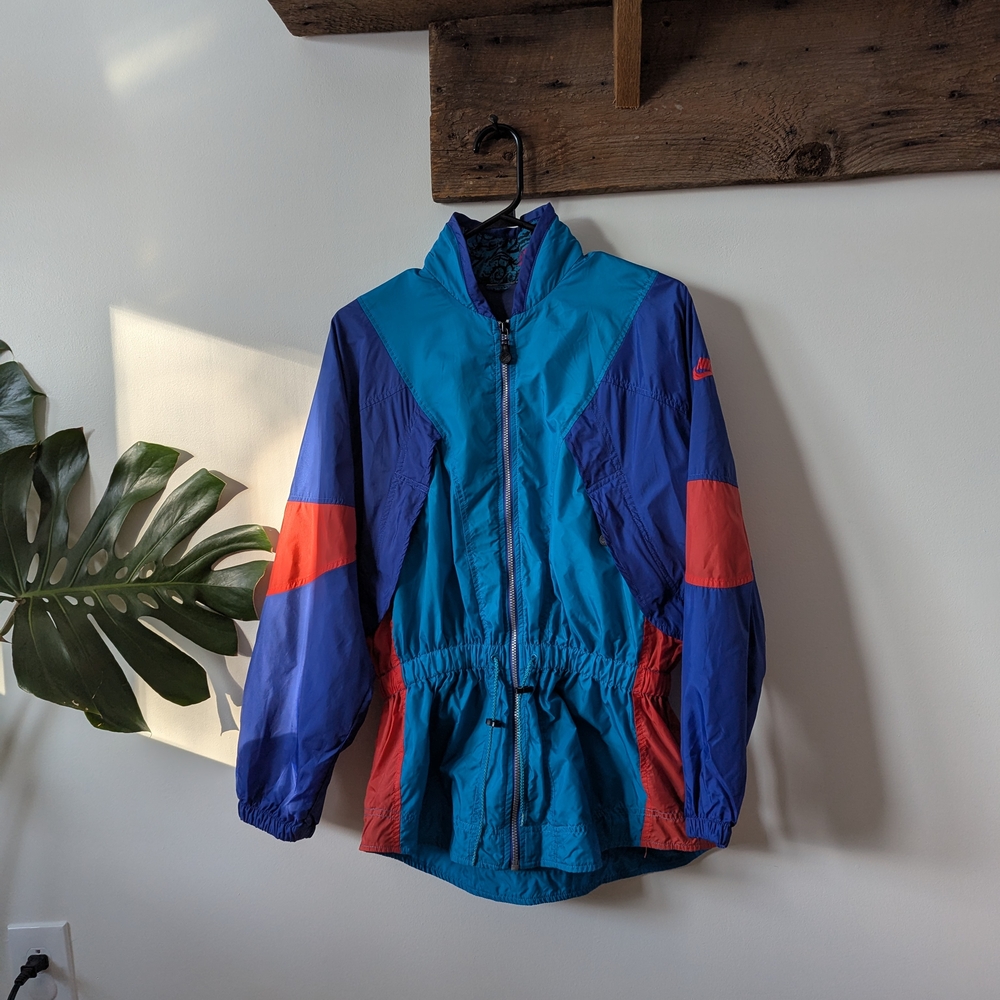 Vintage Nike Colorful Windbreaker Jacket
